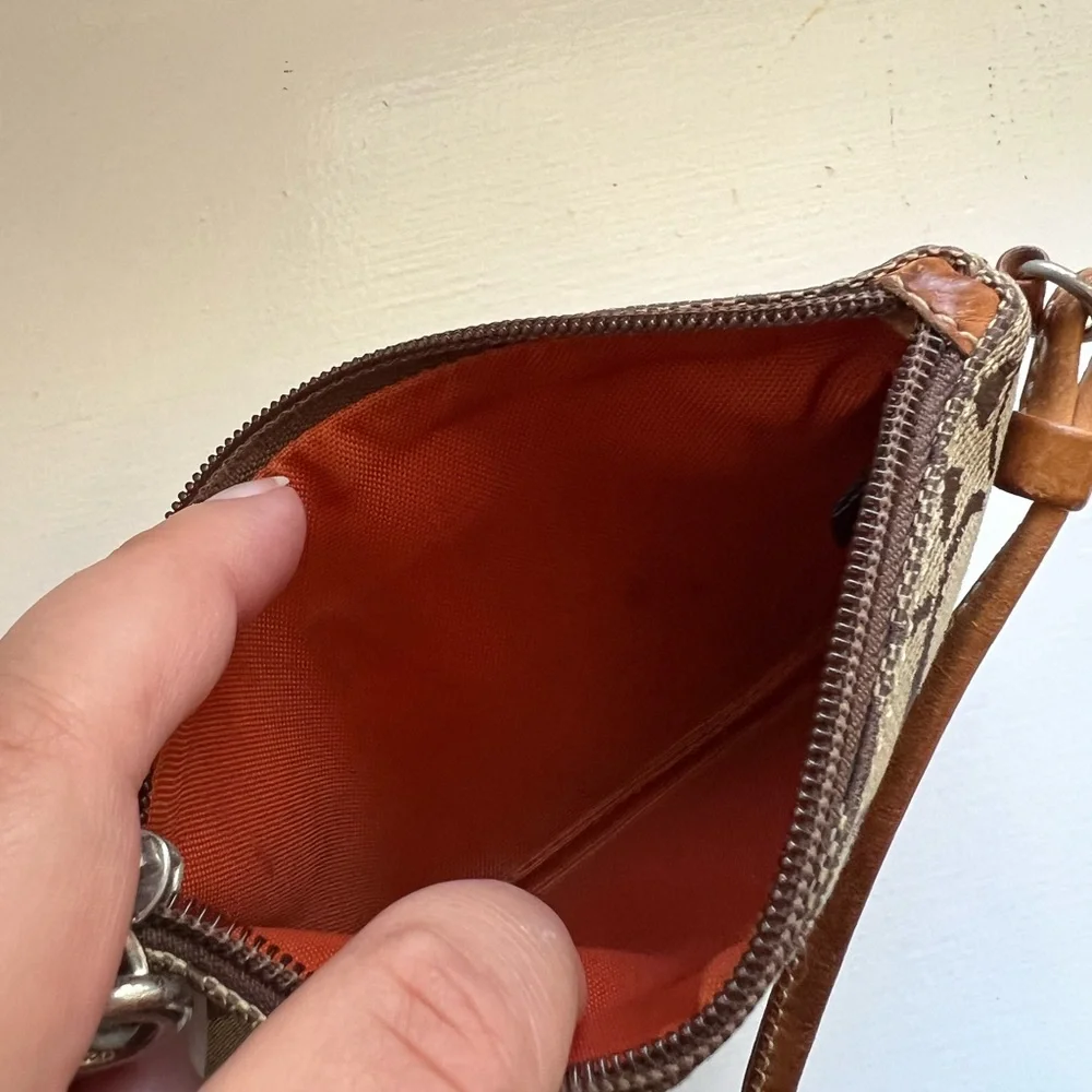 Coach signature monogrammed
